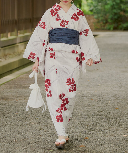 Chico（チコ）の「【浴衣2025】アヤメ（浴衣・レディース・ホワイト・FREE）」の9枚目の写真