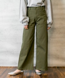 RCD（アールシーディー）の「ツイルワイドベイカーパンツ（チノパンツ）」