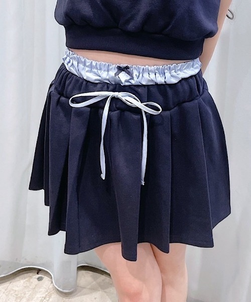 リルリリー✴︎ミニスカート 上下セット☆リルリリー サテンリボン