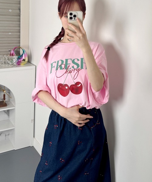 新品未使用　subculture POPUP限定　七分袖　カットソー　サイズ1 CROSS & STITCH tシャツ 「ユニセックス」CROSS＆STITCH/クロス