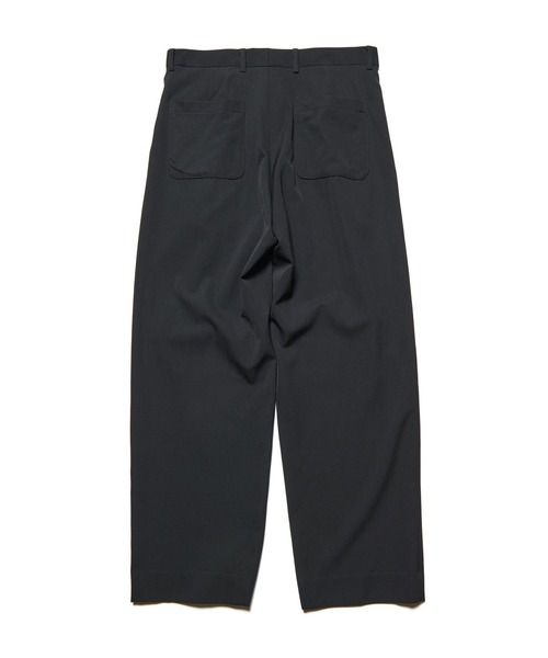 SOPHNET.(ソフネット)の「WASHER WOOL RELAX-FIT TUCK SLACKS(スラックス・メンズ・カーキ/ブラック・3/2/1/4)」の7枚目の写真