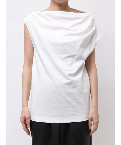 JULIUS アシンメトリードレープカットソー アシンメトリードレープカットソー(Tシャツ/カットソー