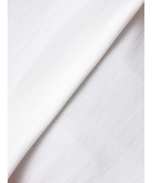 ELENDEEK（エレンディーク）の「アシンメトリードレープカットソー（Tシャツ/カットソー・レディース・ブラック/オフホワイト・FREE）」の14枚目の写真