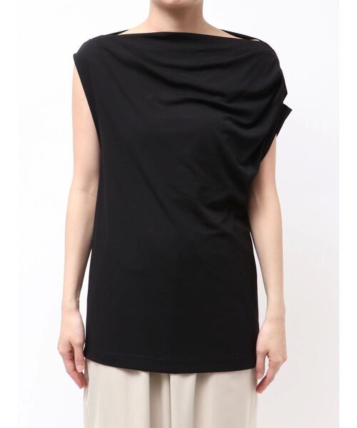 JULIUS アシンメトリードレープカットソー アシンメトリードレープカットソー(Tシャツ/カットソー