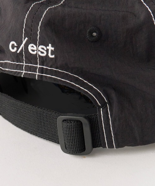 c/est(シーエ)の「c/est/シーエ CHRISTY キャップ 夏物 夏服(キャップ・レディース・ブラック/オフホワイト・FREE)」の11枚目の写真