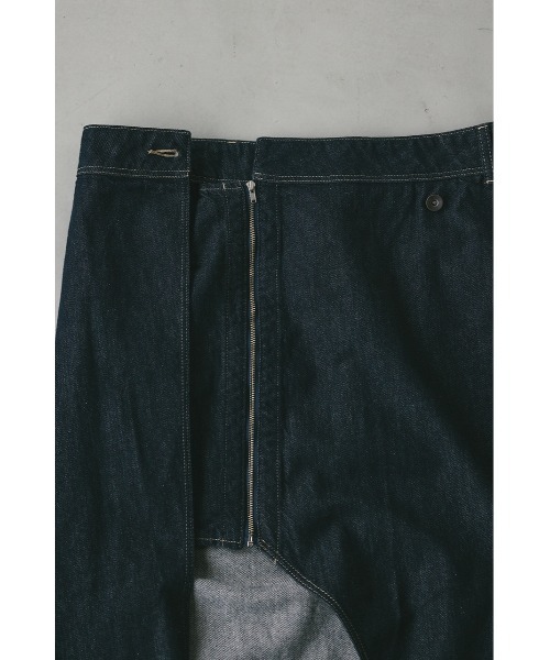 STYLEMIXER（スタイルミキサー）の「ラップデザインデニムスカート（デニムスカート・レディース・インディゴブルー・X-SMALL/SMALL/MEDIUM/LARGE）」の11枚目の写真