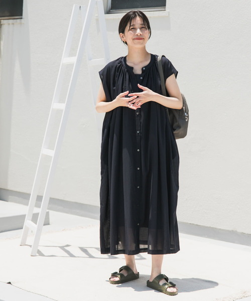 ワンピース110 branshes コサージュ付き セール】サイドギャザーワンピース（ワンピース）｜SUGAR BISKET