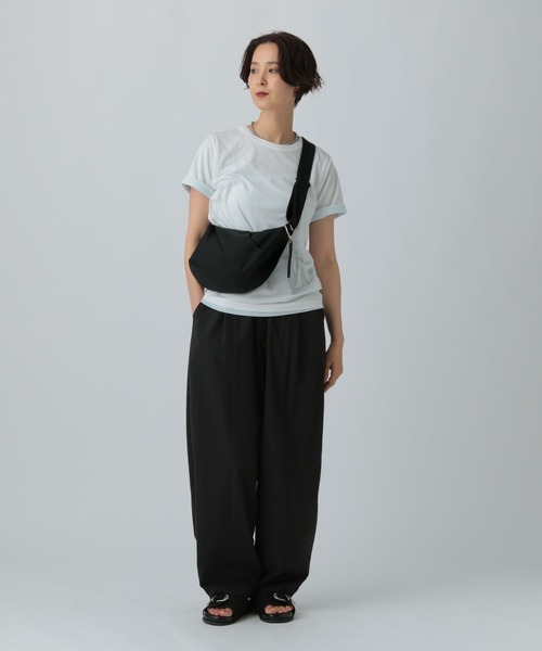 LEPSIM(レプシィム)の「撥水ソフトショルダー 573121(ショルダーバッグ・レディース・ブラック/グリーン/オレンジ・ONE SIZE)」の7枚目の写真