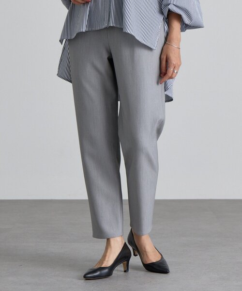 セール】ダブルクロスウエストリブスリムパンツ（その他パンツ