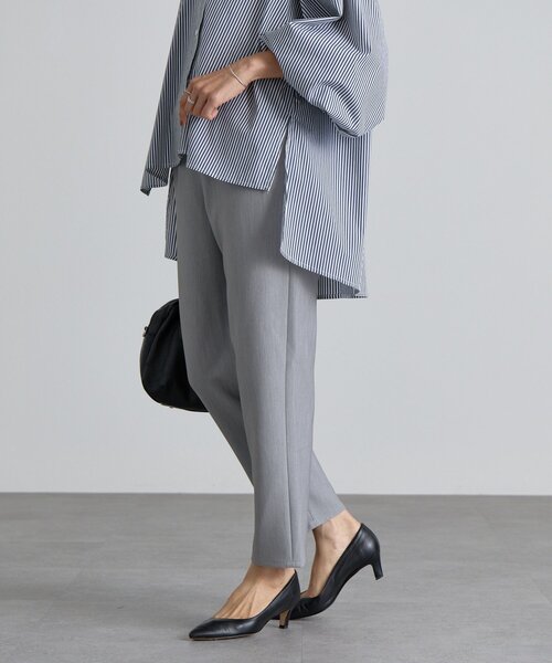 セール】ダブルクロスウエストリブスリムパンツ（その他パンツ