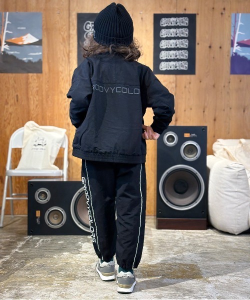GROOVY COLORS（グルービーカラーズ）の「Nylon Tusser Pants（その他パンツ・キッズ・ブラック・115/125）」の4枚目の写真