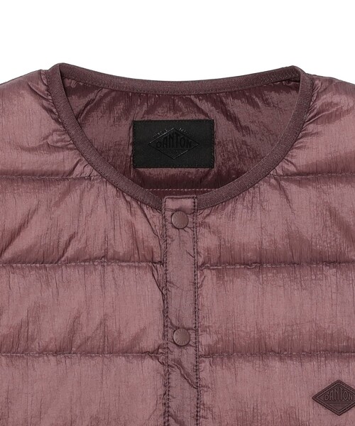 DANTON（ダントン）の「DANTON / INNER DOWN CREWNECK JACKET（ダウンジャケット/コート・レディース・ブラック・SMALL/MEDIUM）」の20枚目の写真