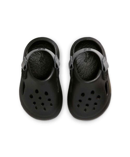 JORDAN BRAND（ジョーダンブランド）の「ジョーダン ハイドリップ ベビーシューズ / Jordan Hydrip Baby/Toddler Shoes HF5983-001 Black（サンダル・キッズ・ブラック・13/11/12/8/9/14/15 /16/10）」の4枚目の写真