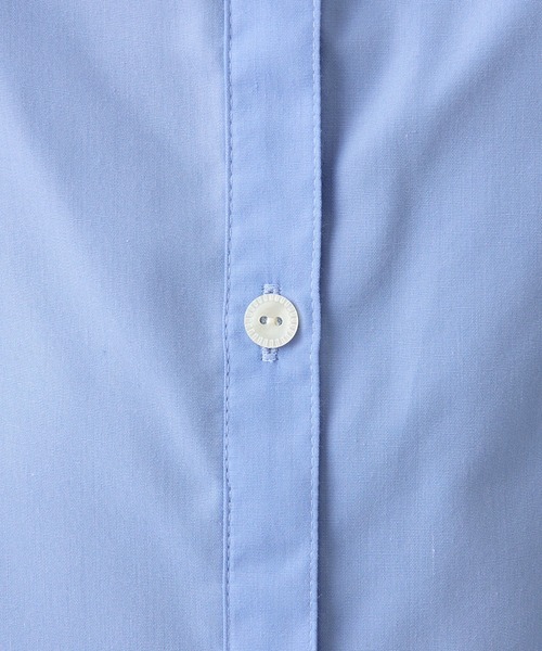 COLLAGE GALLARDAGALANTE（コラージュガリャルダガランテ）の「【OT】襟ギャザーシャツ（シャツ/ブラウス・レディース・ネイビー/ベージュ/ブルー・FREE）」の7枚目の写真