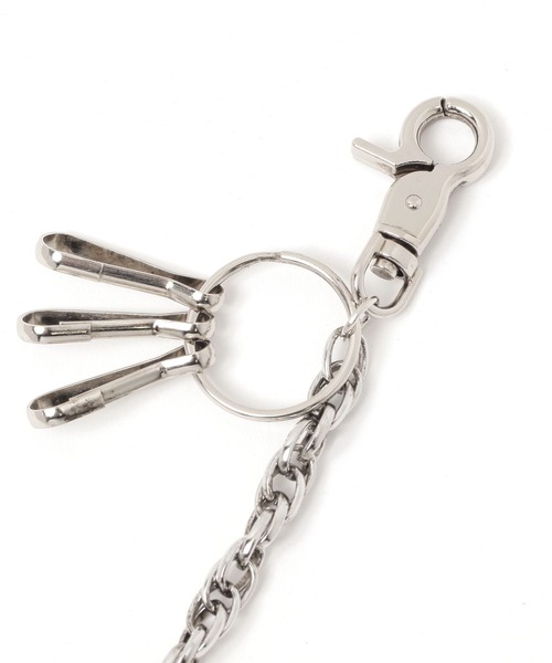 BAYFLOW（ベイフロー）の「ウォレットチェーン25AW（チャーム・メンズ・ライトグレー・FREE）」の6枚目の写真