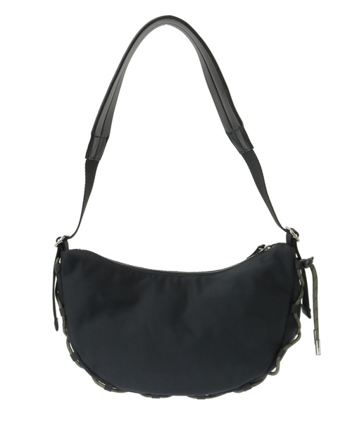 CONVERSE TOKYO(コンバーストウキョウ)の「LACE-UP CORD MOON SHOULDER BAG(ショルダーバッグ・レディース・ブラウン/カーキ/ブラック・FREE)」の9枚目の写真
