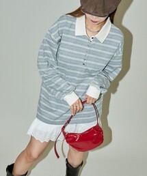 お値下げ⭐️GREYSON ボーダー ストライプ ポロシャツ Mサイズ