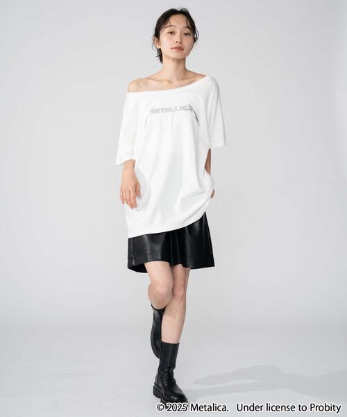 WEGO(ウィゴー)の「∴WEGO/Metallica別注オフショルビッグT(Tシャツ/カットソー・レディース・その他3/その他1/その他4/その他2・FREE)」の8枚目の写真