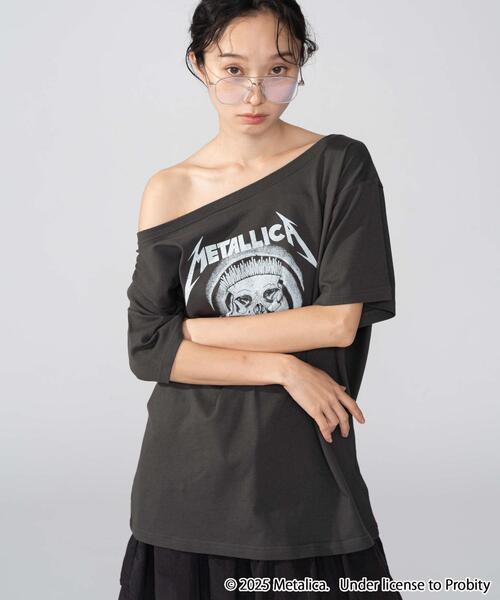 WEGO(ウィゴー)の「∴WEGO/Metallica別注オフショルビッグT(Tシャツ/カットソー・レディース・その他3/その他1/その他4/その他2・FREE)」の17枚目の写真
