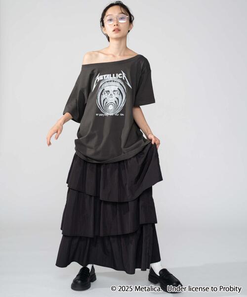 WEGO(ウィゴー)の「∴WEGO/Metallica別注オフショルビッグT(Tシャツ/カットソー・レディース・その他3/その他1/その他4/その他2・FREE)」の18枚目の写真