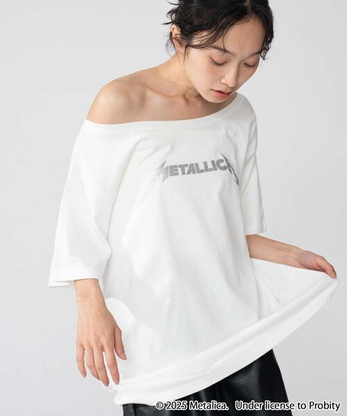 WEGO(ウィゴー)の「∴WEGO/Metallica別注オフショルビッグT(Tシャツ/カットソー・レディース・その他3/その他1/その他4/その他2・FREE)」の21枚目の写真