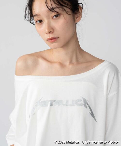 WEGO(ウィゴー)の「∴WEGO/Metallica別注オフショルビッグT(Tシャツ/カットソー・レディース・その他3/その他1/その他4/その他2・FREE)」の22枚目の写真