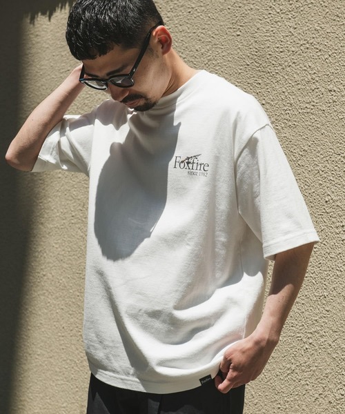 Foxfire(フォックスファイヤー)の「『別注』Foxfire×DOORS 釣り竿プリントTシャツ(Tシャツ/カットソー・メンズ・ブラック/ホワイト・MEDIUM/LARGE)」の7枚目の写真