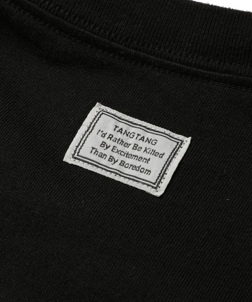 TANGTANG（タンタン）の「【TANGTANG for NORIYUKI MAKIHARA 】どうしようもない僕に天使が降りてきた（Tシャツ/カットソー・メンズ・ブラック/ホワイト・SMALL/MEDIUM/LARGE/X-LARGE）」の7枚目の写真