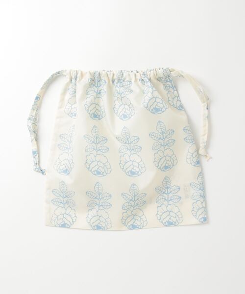marimekko（マリメッコ）の「【JAPAN EXCLUSIVE】Vihkiruusu / drawstring bag（ポーチ・レディース・サックスブルー・FREE）」の5枚目の写真