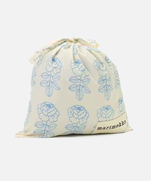 marimekko（マリメッコ）の「【JAPAN EXCLUSIVE】Vihkiruusu / drawstring bag（ポーチ・レディース・サックスブルー・FREE）」の3枚目の写真