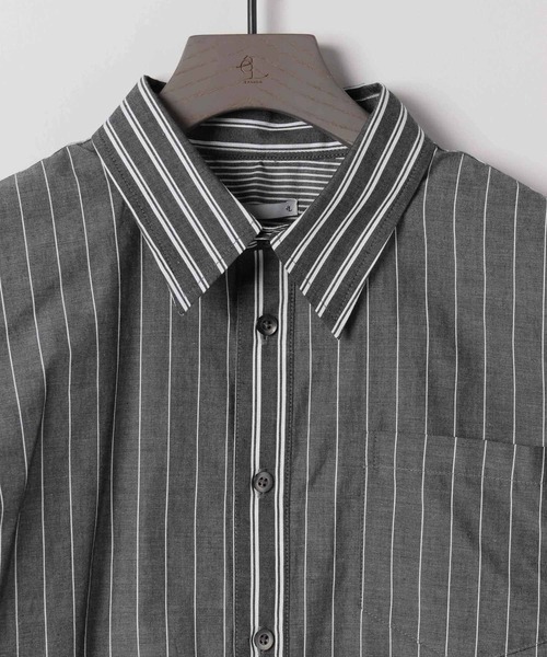 eL（エル）の「【eL】Patch Work Stripe Shirts/580111（ベスト