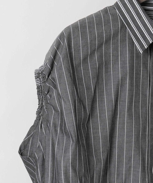 eL（エル）の「【eL】Patch Work Stripe Shirts/580111（ベスト