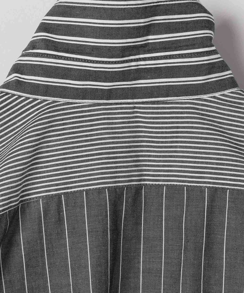 eL(エル)の「【eL】Patch Work Stripe Shirts/580111(ベスト・レディース・ブルー系その他/ブラック系その他・FREE)」の20枚目の写真