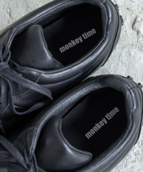 MONKEY TIME(モンキータイム)の「シープレザー ドライビング シューズ(スニーカー・メンズ・ブラック・25cm/26cm/27cm/28cm)」の8枚目の写真