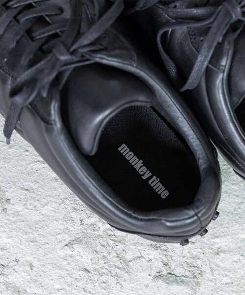 MONKEY TIME(モンキータイム)の「シープレザー ドライビング シューズ(スニーカー・メンズ・ブラック・25cm/26cm/27cm/28cm)」の9枚目の写真