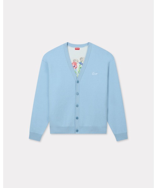 KENZO(ケンゾー)の「'KENZO Archive Bouquet' エンブロイド カーディガン(カーディガン/ボレロ・メンズ・ブルー系その他・MEDIUM)」の6枚目の写真