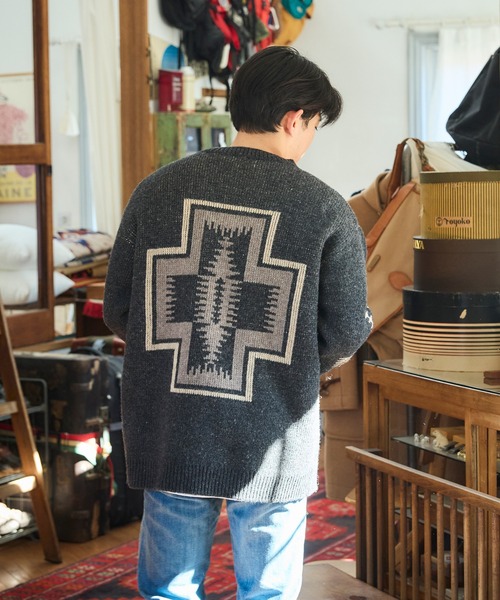 PENDLETON/ペンドルトン シェットランドウール 5ゲージ クルーネック