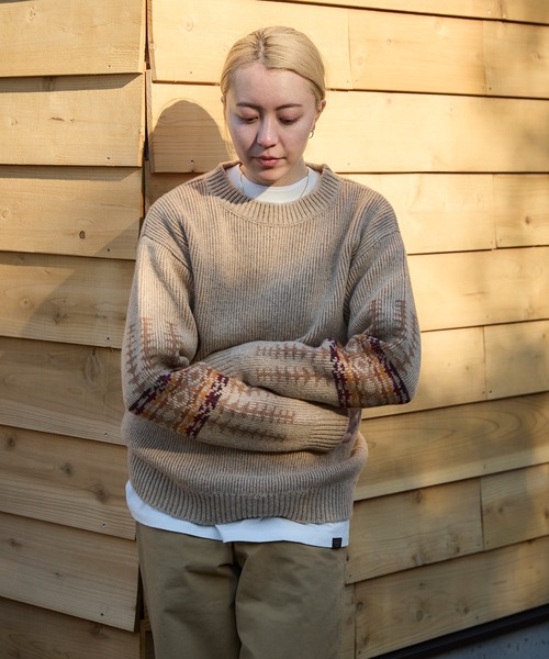 PENDLETON/ペンドルトン シェットランドウール 5ゲージ クルーネック