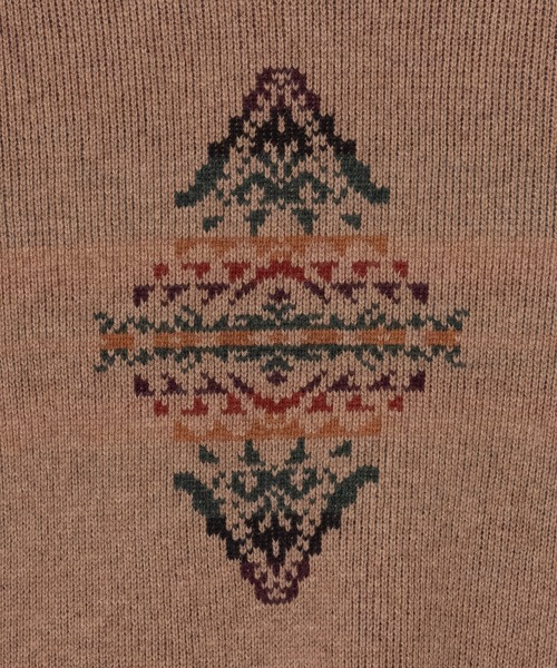 PENDLETON(ペンドルトン)の「PENDLETON/ペンドルトン シェットランドウール 5ゲージ クルーネックプルオーバー(ニット/セーター・メンズ・アイボリー/ブラック/タン・MEDIUM/LARGE)」の22枚目の写真