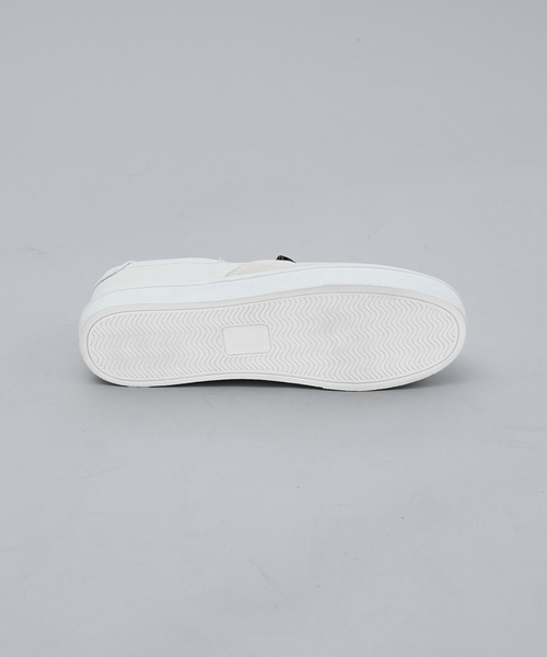 5351 POUR LES HOMMES（ゴーサンゴーイチプールオム）の「スイッチング ジップレザー スニーカー（スニーカー・メンズ・ブラック/ホワイト・44/43/42/41/40）」の6枚目の写真