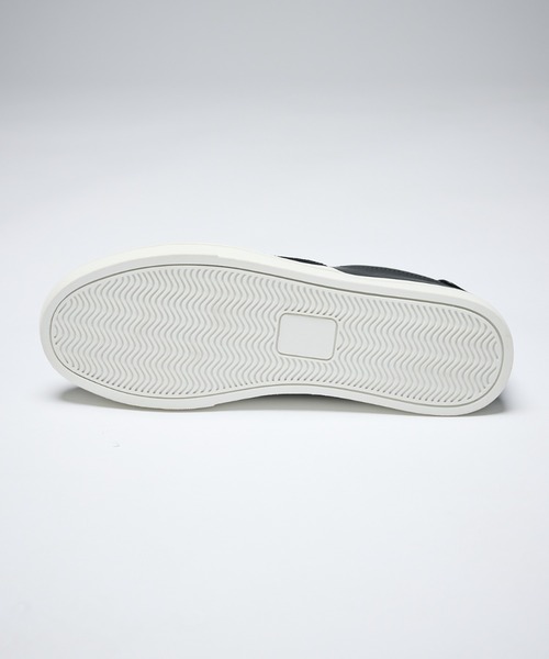 5351 POUR LES HOMMES（ゴーサンゴーイチプールオム）の「スイッチング ジップレザー スニーカー（スニーカー・メンズ・ブラック/ホワイト・44/43/42/41/40）」の6枚目の写真