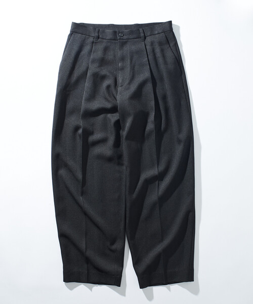 FREAK'S STORE（フリークスストア）の「限定展開 Urban Comfortable リラックスフィット ウールライク セットアップ /ジャケット/スラックス（テーラードジャケット・メンズ・ブラック/グレー/ブラウン・LARGE/MEDIUM/SMALL）」の13枚目の写真