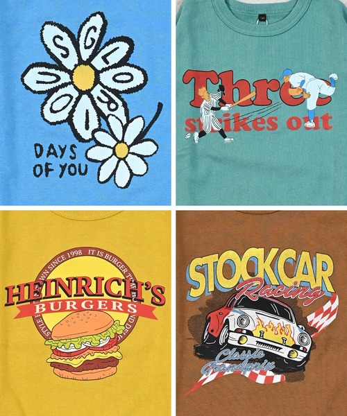 Life Support Products(ライフサポートプロダクツ)の「裏毛プリントトレーナー(スウェット・キッズ・マスタード/チャコール/ラベンダー/パープル/ホワイト系その他/ブラウン/グリーン/ターコイズブルー/オフホワイト/ブラック・80/90/95/100/110/120/130/140/150)」の13枚目の写真