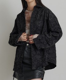 SEN TOKYO（セントーキョー）の「エンボスデザイン　オーバーサイズシャツ（シャツ/ブラウス）」