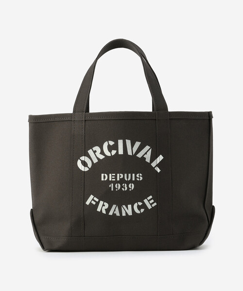 ORClVAL オーシバル キャンバストートバッグ 中 ORCIVAL | プリント キャンバストートバッグ 中（トートバッグ