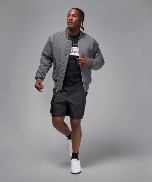 Jordan カーゴショーツ 黒 ジョーダン ブルックリン メンズ カーゴ ショートパンツ