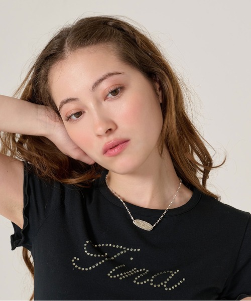 TINA：JOJUN（ティーナジョジュン）の「刻印入り プレートネックレス TINA：JOJUN（ネックレス・レディース・シルバー・F）」の9枚目の写真