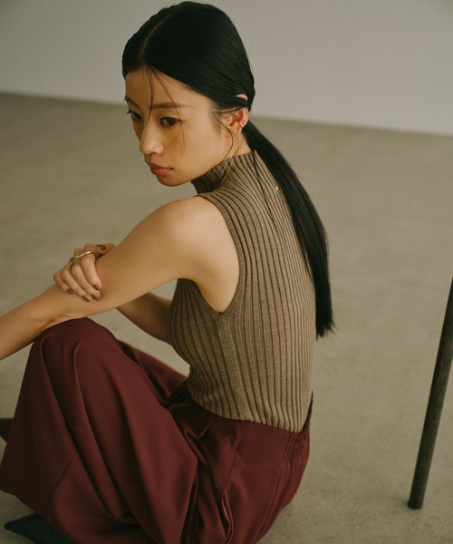 ベーシックウールニットカーディガン（カーディガン/ボレロ）｜anuans