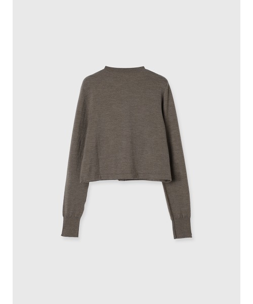 ベーシックウールニットカーディガン（カーディガン/ボレロ）｜anuans