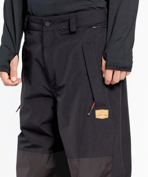 VOLCOM(ボルコム)の「【VOLCOM/ボルコム】 Mens Longo Gore-Tex Pants /ゴアテックススキースノーボードパンツ(その他パンツ・メンズ・ブラック/オリーブ・XX-SMALL/LARGE/MEDIUM)」の7枚目の写真